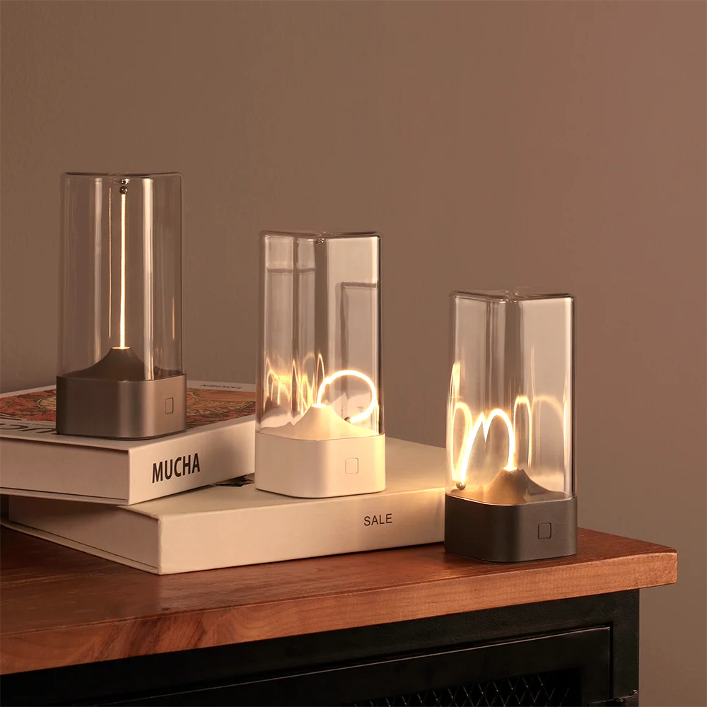 Lámpara de mesa LED inalámbrica minimalista
