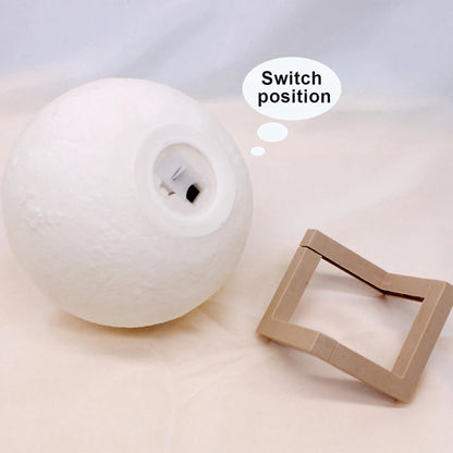 Lámpara Luna LED con base